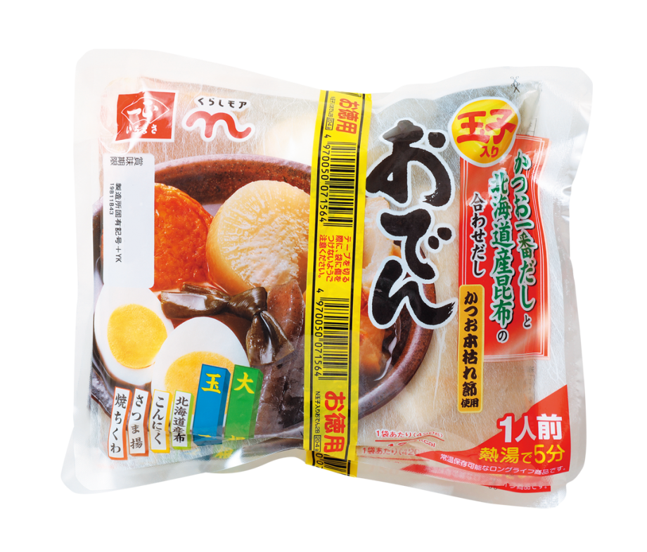 玉子入りおでん 2個バンド くらしモア 玉子入りおでん 2個バンド くらしモア