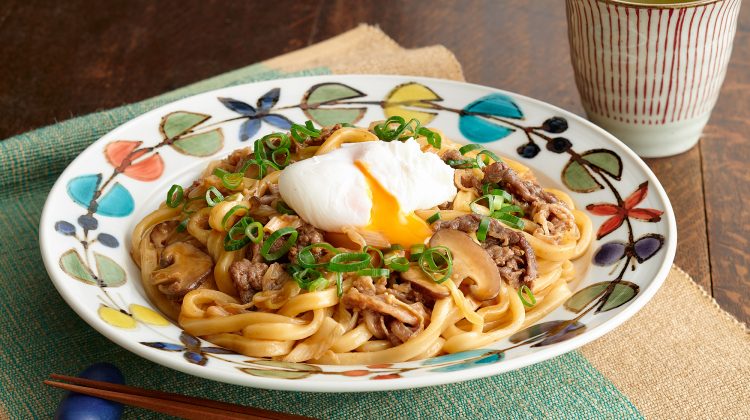 すき焼き風焼きうどん くらしモア