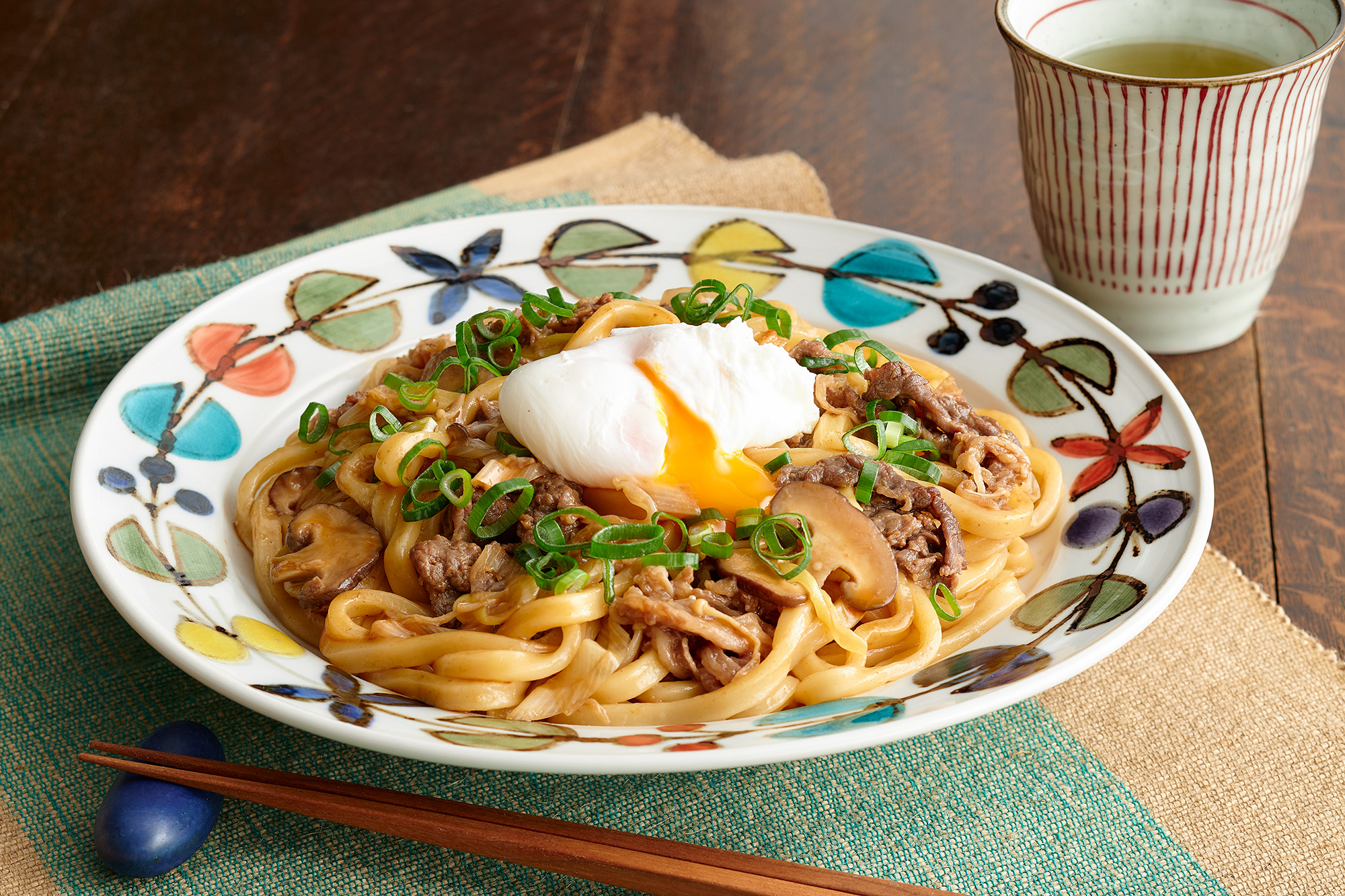 すき焼き風焼きうどん くらしモア